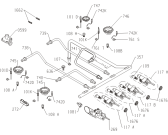 Схема №3 GI52339RBR (326655, P51A3-14VT) с изображением Лимб (диск) для электропечи Gorenje 418467