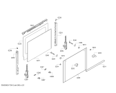Схема №4 HBA23R160R с изображением Противень для духового шкафа Bosch 00688212