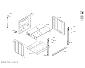 Схема №4 B18M62N3FR с изображением Панель управления для плиты (духовки) Bosch 00746058
