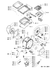 Схема №2 AWA 5106 с изображением Микропереключатель для стиралки Whirlpool 481228219482