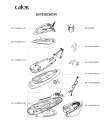 Схема №1 SV7030C0/D10 с изображением Ручка для электроутюга Calor FS-9100026132