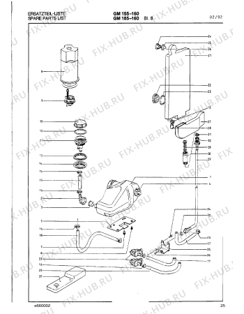 Схема №22 GM185160 с изображением Реле для посудомойки Bosch 00320225