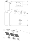 Схема №1 X79264MV10 с изображением Панель для электровытяжки Aeg 4055263828