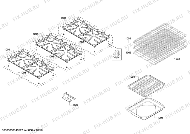 Схема №5 PRD364EDPG с изображением Рамка для плиты (духовки) Bosch 00684511