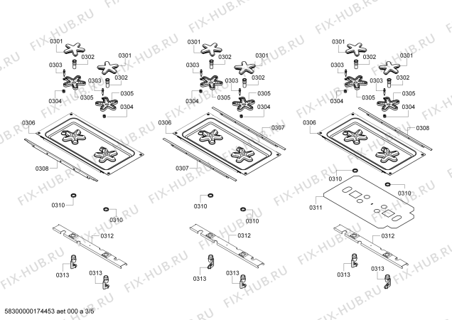 Схема №4 PC366BS с изображением Труба для электропечи Bosch 00447254