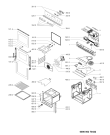 Схема №1 AKZ 613/IX с изображением Обшивка для плиты (духовки) Whirlpool 480121100748