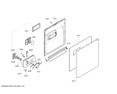 Схема №5 BM6282 с изображением Передняя панель для посудомоечной машины Bosch 00672571