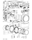 Схема №1 092 LS/CR с изображением Декоративная панель для стиральной машины Whirlpool 480111103132