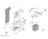 Схема №2 KGV39X43 с изображением Дверь морозильной камеры для холодильной камеры Bosch 00681258