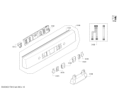 Схема №3 SMS68N02TR, Super Silence с изображением Передняя панель для посудомоечной машины Bosch 00791364