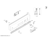 Схема №6 SMI30E05TR с изображением Панель управления для посудомойки Bosch 00748243