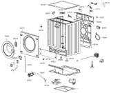 Схема №1 WDI73120    CN (457254, LSTA126C) с изображением Обшивка для стиралки Gorenje 468454