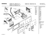 Схема №3 WM50101II SIWAMAT 5010 с изображением Панель управления для стиралки Siemens 00353672