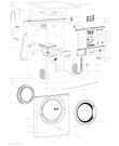 Схема №1 AWO 8848 с изображением Модуль (плата) для стиральной машины Whirlpool 481010751955
