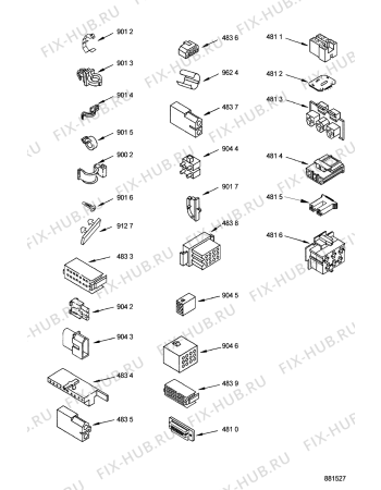 Взрыв-схема сушильной машины Whirlpool EQAWM941 (F092419) - Схема узла