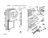 Схема №1 KG3651 с изображением Внешняя дверь для холодильной камеры Siemens 00221299