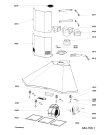 Схема №2 AKB 291 IX с изображением Держатель (защелка) для вытяжки Whirlpool 481213418018