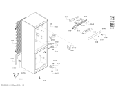 Схема №2 KGE39AC20R A+ с изображением Дверь морозильной камеры для холодильной камеры Bosch 00772454