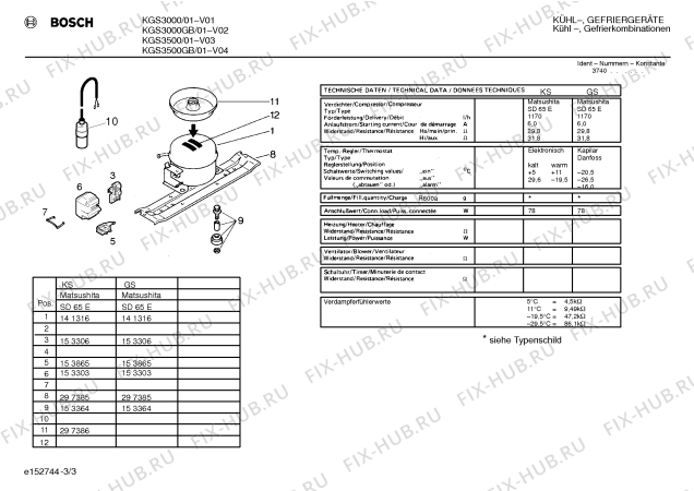 Схема №1 KGS3500EU с изображением Крышка для холодильной камеры Bosch 00163191