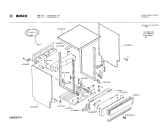 Схема №4 0730100619 SMS7110 с изображением Панель для посудомоечной машины Bosch 00115524