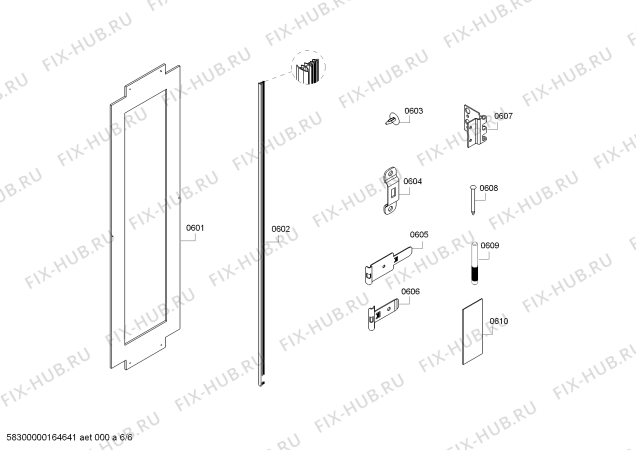 Схема №4 RF411700 с изображением Силовой модуль для холодильной камеры Bosch 00741961