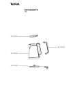 Схема №1 KI810D65/87A с изображением Корпусная деталь для чайника (термопота) Tefal SS-207998