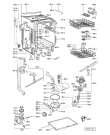 Схема №2 ADG 7680 с изображением Блок управления для электропосудомоечной машины Whirlpool 481221838644