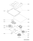 Схема №1 EKVH 3460-1 IN с изображением Втулка для электропечи Whirlpool 481944239178