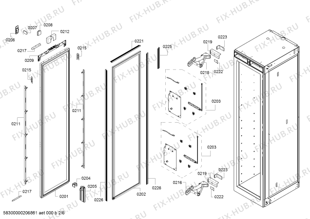 Схема №4 T18IW900SP, Thermador с изображением Цокольная панель для холодильника Bosch 11024605