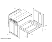 Схема №3 HBJ558YS0I с изображением Противень для электропечи Bosch 11012831