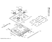 Схема №1 GK64VBE20 с изображением Варочная панель для плиты (духовки) Bosch 00770954