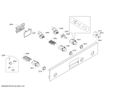 Схема №4 HBN13B261B с изображением Панель управления для электропечи Bosch 00675565