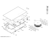 Схема №1 CI292100 с изображением Модуль управления для плиты (духовки) Bosch 11026419