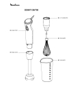 Схема №2 DD866139/700 с изображением Моторчик для электроблендера Moulinex MS-5A22302