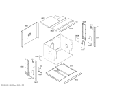 Схема №3 C301UW с изображением Панель для духового шкафа Bosch 00368432