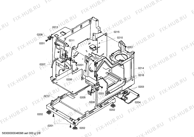 Схема №4 TK60001CH Surpresso S20 с изображением Модуль управления для кофеварки (кофемашины) Siemens 00492192