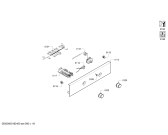 Схема №3 HBN301W1S с изображением Панель управления для духового шкафа Bosch 00749450
