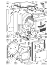 Схема №1 AWZ420 AWZ 420/EU с изображением Обшивка для сушилки Whirlpool 481245219097