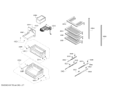 Схема №2 FI24DP02 с изображением Рамка для холодильной камеры Siemens 11009641