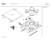Схема №5 HSN232B Bosch с изображением Ручка конфорки для плиты (духовки) Bosch 00189381