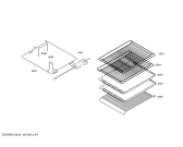 Схема №4 B4560A0FN с изображением Кнопка для духового шкафа Bosch 00424649