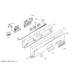 Схема №6 SE5VWE1 GS584 с изображением Вкладыш в панель для посудомоечной машины Bosch 00444296