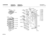 Схема №2 KIV2830 с изображением Внешняя дверь для холодильной камеры Bosch 00230791