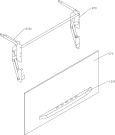 Схема №1 DFM46PBX GOR (242163, DP458ST53) с изображением Ручка двери Gorenje 228558