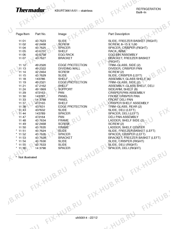 Схема №15 KBULT3671A с изображением Скоба для посудомойки Bosch 00422314