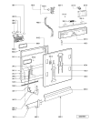 Схема №3 ADL 350 -n.prod. с изображением Блок управления для посудомоечной машины Whirlpool 481221838609