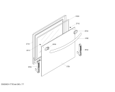 Схема №6 HSW745020E с изображением Панель для электропечи Bosch 00243487
