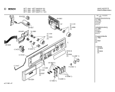 Схема №4 WFF1600II WFF1600 с изображением Панель управления для стиральной машины Bosch 00299029