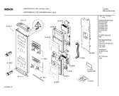 Схема №3 HME9766NL с изображением Фронтальное стекло для микроволновки Bosch 00436746