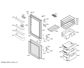 Схема №3 KGV76E45 с изображением Инструкция по эксплуатации для холодильника Bosch 00549466